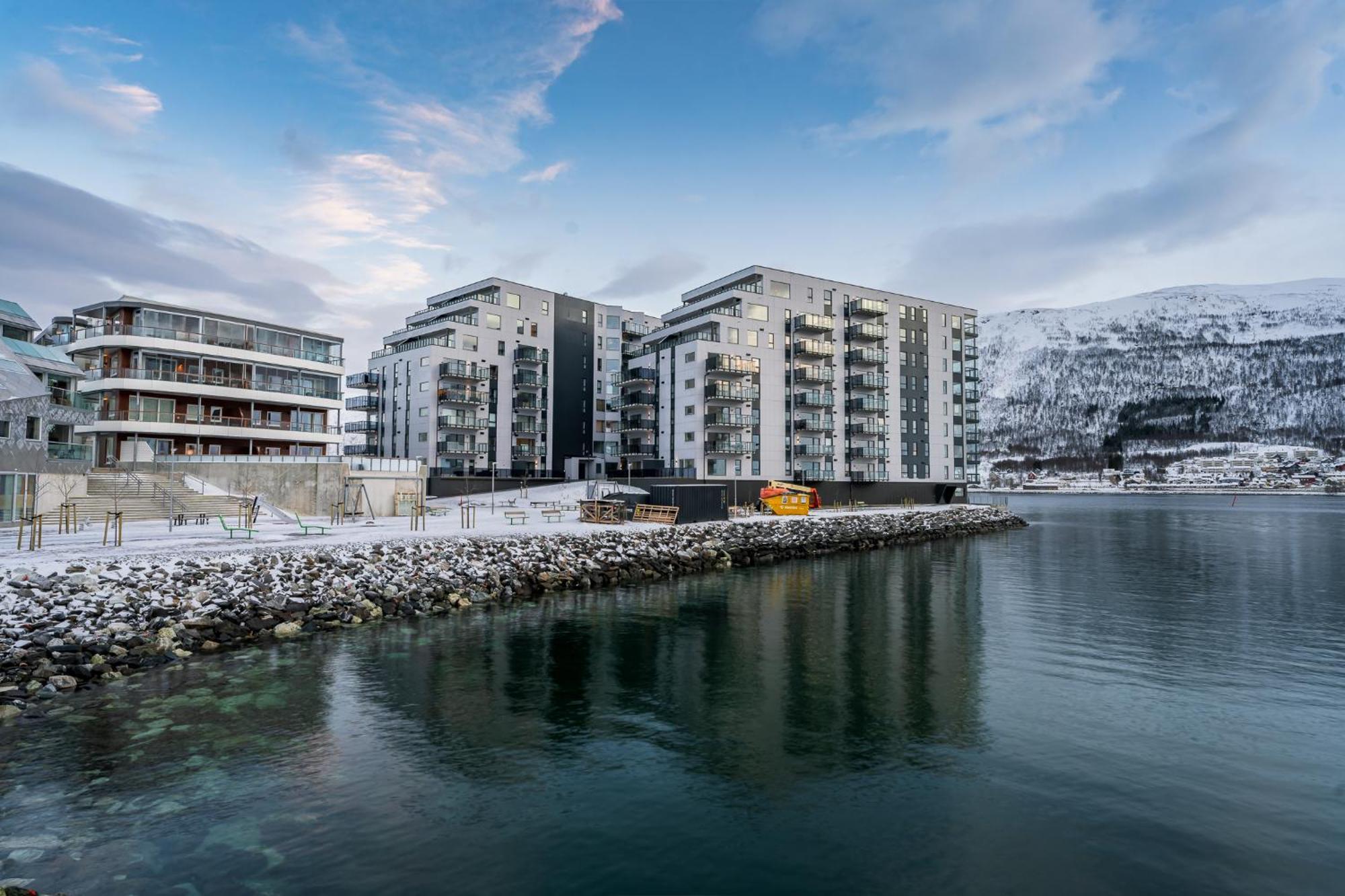 Northern Light Apartments - Nyholmen Luxury Penthouse B Tromsø Exterior foto